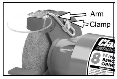 Clarke CHDBG900 8-Inch Bench Grinder-fig8