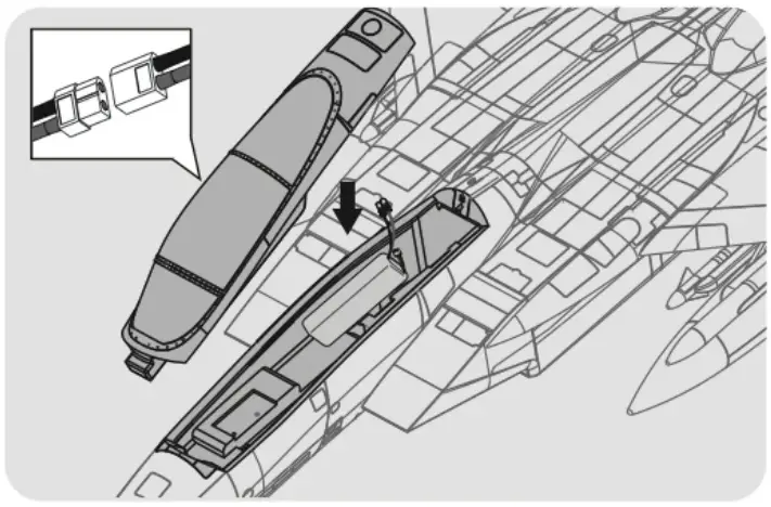 Arrows AH015P TWIN 64MM F15 Airplane Toy - fig 4
