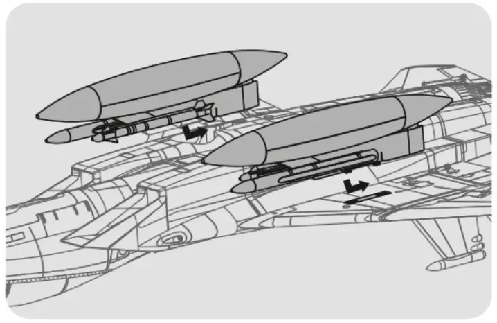 Arrows AH015P TWIN 64MM F15 Airplane Toy - fig 5