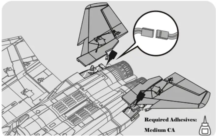 Arrows AH015P TWIN 64MM F15 Airplane Toy - fig 8
