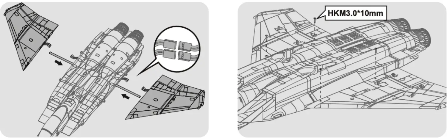Arrows AH015P TWIN 64MM F15 Airplane Toy - fig 9