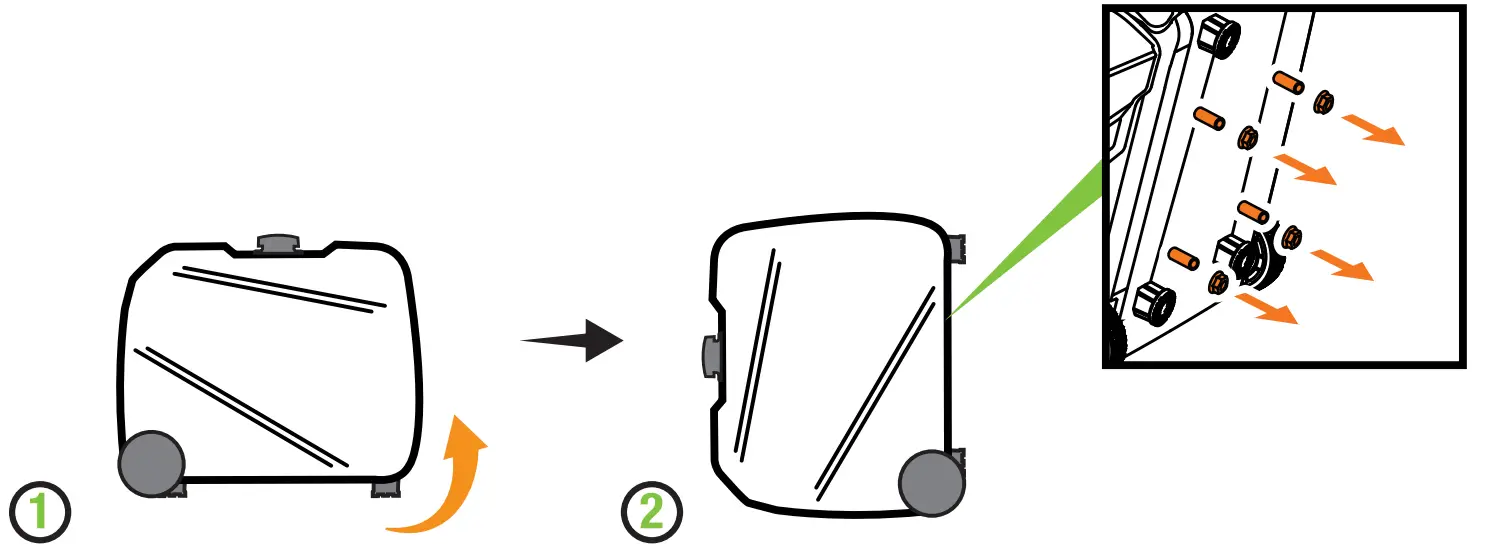 CHAMPION 200994 4650W Dual Fuel Inverter Generator - fig 1