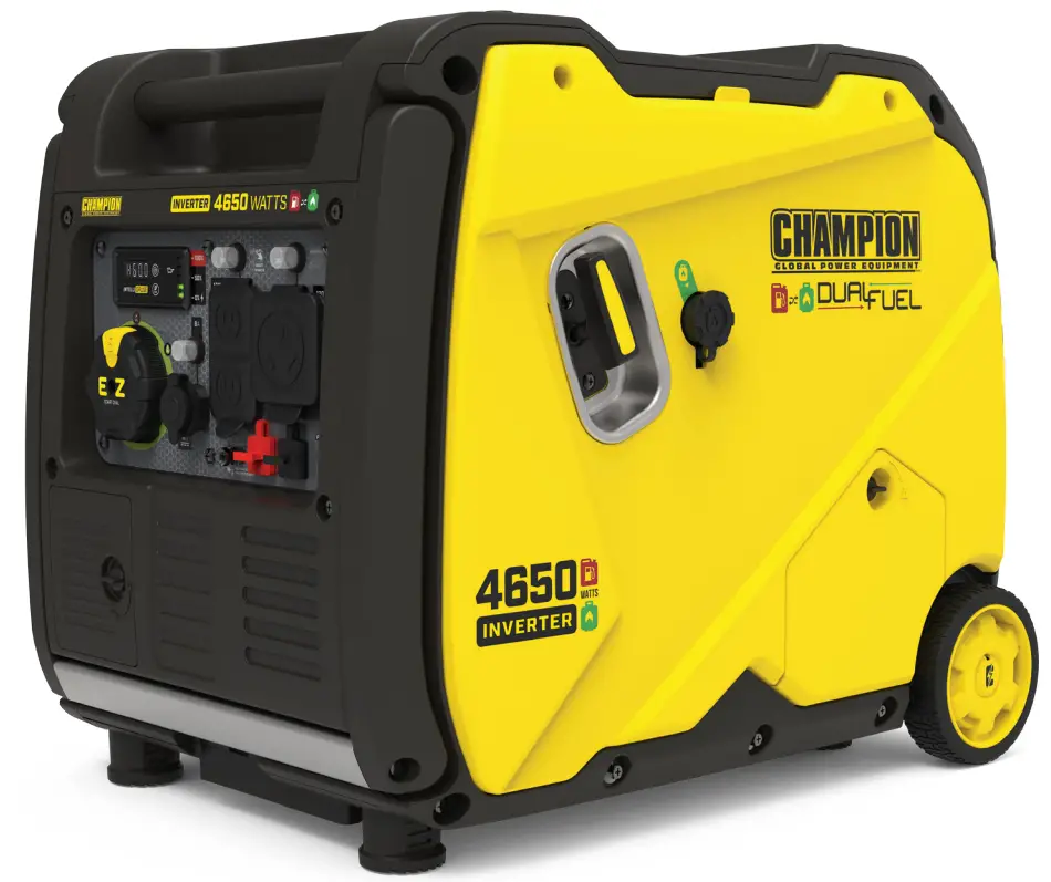 CHAMPION 200994 4650W Dual Fuel Inverter Generator