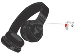 Turn on the headphone