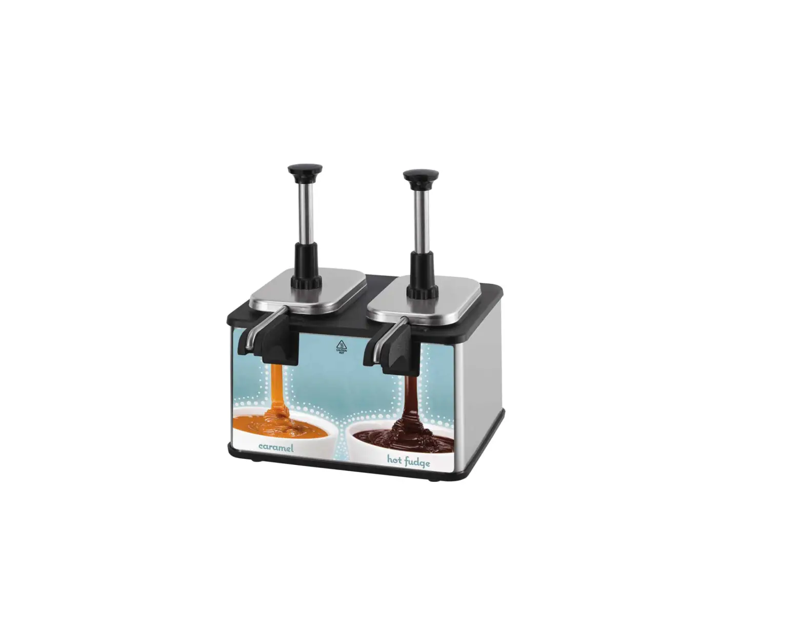 Server Ezt Ez-topper 48 Oz. 2-pouch Twin Topping Warmer Instruction Manual