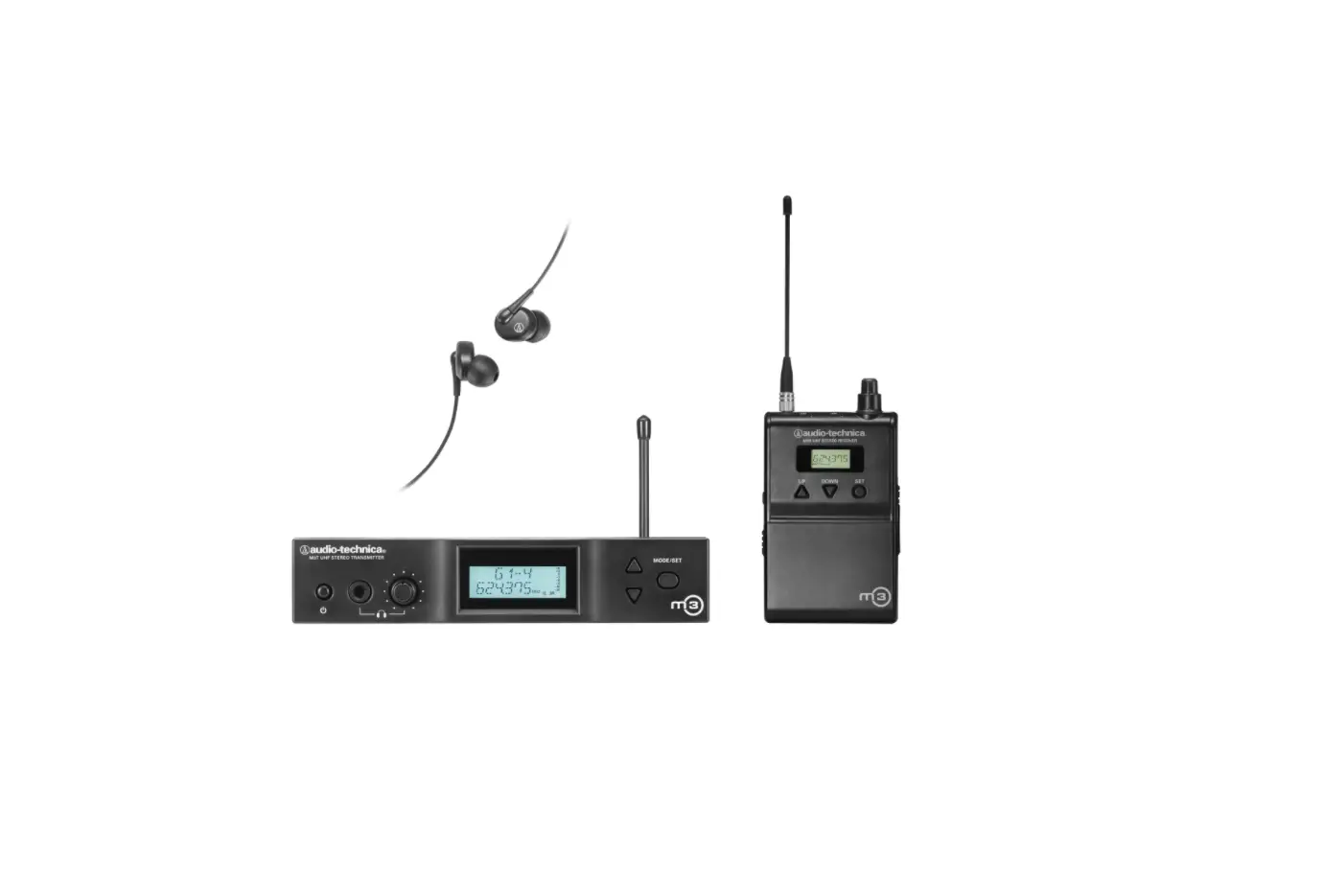 Audio Technica 3000 Series Wireless In-ear Monitor System User Guide