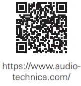 audio Technica 3000 Series Wireless In-Ear Monitor System User Guide - QR Code