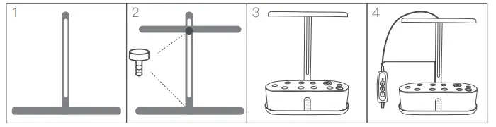 HOME-DEPOT-TDJW-KF020169-01-Hydroponics-Growing-System-Indoor-LED-Lighting-Herb-Garden-Germination-Kits-Automatic-Timer-fig-4