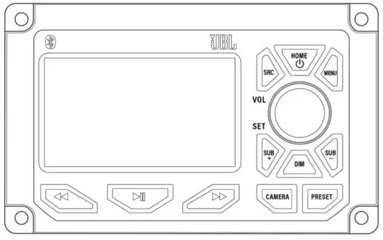 JBL 2415723 Head Unit