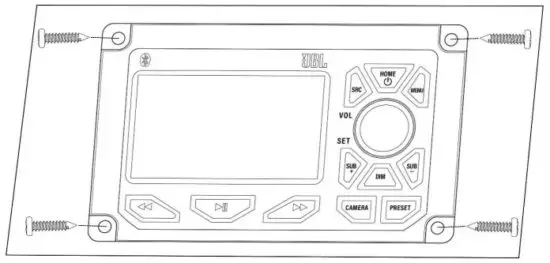 JBL 2415723 Head Unit - figure 2