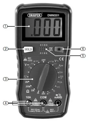 DRAPER-41817-200-Series-Digital-Multimeter-Testing-FIG-1