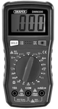 DRAPER-41817-200-Series-Digital-Multimeter-Testing-PRODUCT