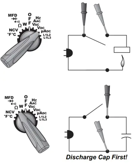 Fieldpiece SC480 Job Link System Power Clamp Meter - Capacitance