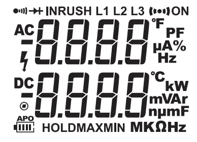 Fieldpiece SC480 Job Link System Power Clamp Meter - Read Display