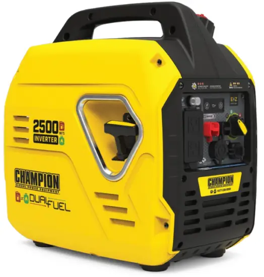 CHAMPION 201122 2500W Dual Fuel Inverter Generator