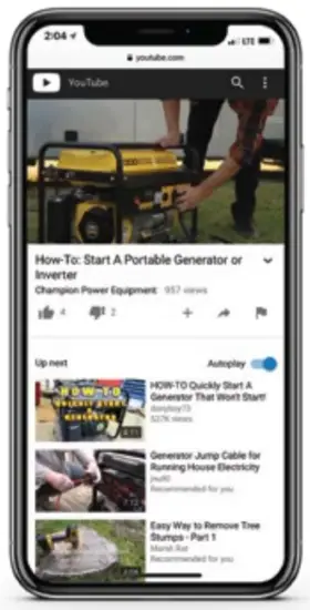 CHAMPION 201122 2500W Dual Fuel Inverter Generator - FIG 15