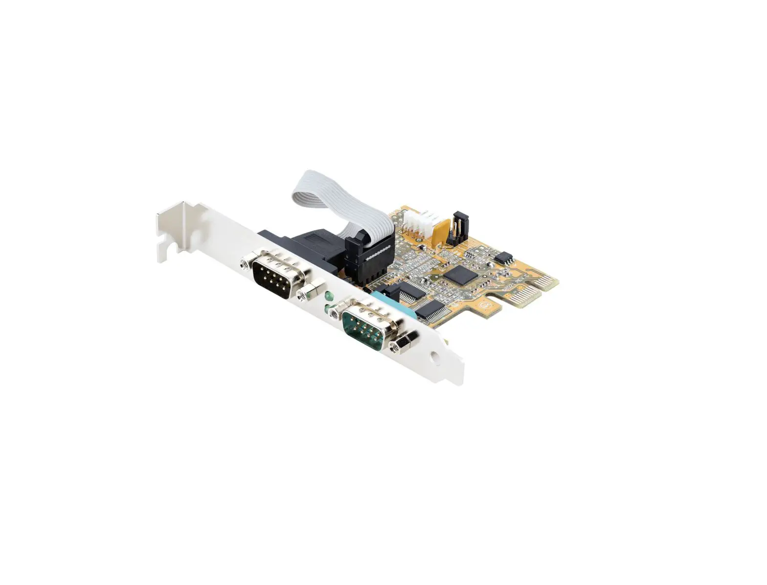 Startech 16c1050 Uart 2-port Pci Express Serial Card With Com Port Activity Leds - User Guide