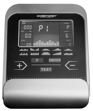 CHRISTOPEIT AX 8000 Crosstrainer Ergometer - COMPUTER INSTRUCTIONS