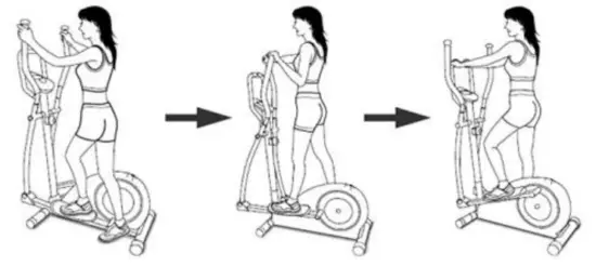 CHRISTOPEIT AX 8000 Crosstrainer Ergometer - DISMOUNT