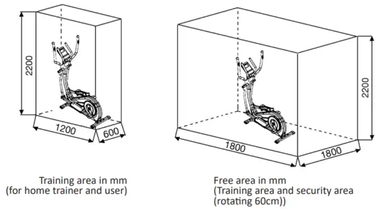 CHRISTOPEIT AX 8000 Crosstrainer Ergometer - fig