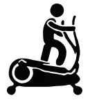 CHRISTOPEIT AX 8000 Crosstrainer Ergometer - sembly 1