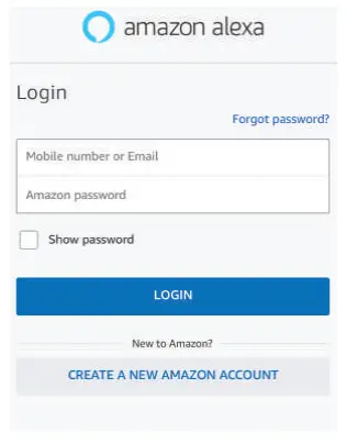 Alexa Settings Figure 1