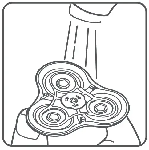 MI Electric Shaver - Turn over the shaving