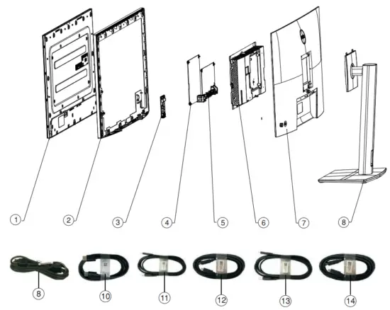 DELL U2723QE UltraSharp 27 4K USB C Hub Monitor - fig1