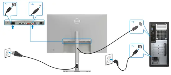 DELL U2723QE UltraSharp 27 4K USB C Hub Monitor - fig8