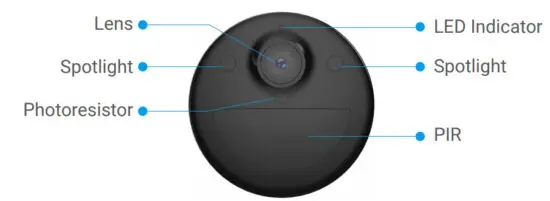 EZVIZ CSCB3EB3 Smart Home Battery Camera - figure 3