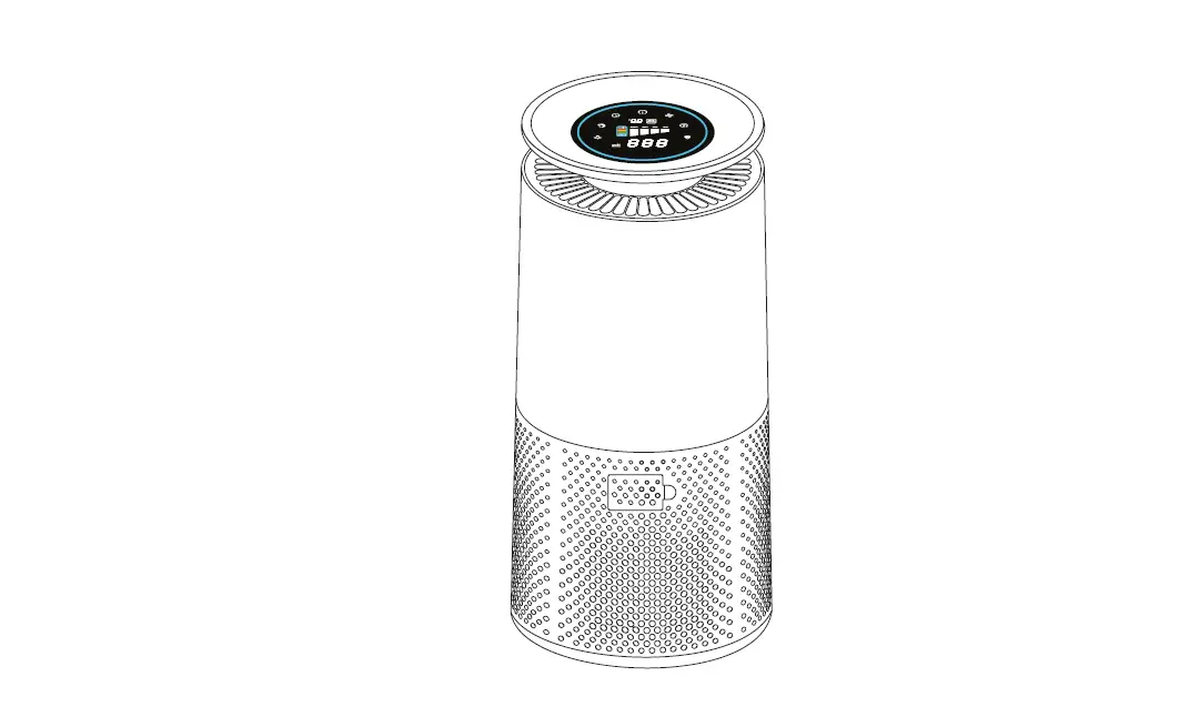 Arovec Av-p500 Smart Plus True Hepa Air Purifier User Manual