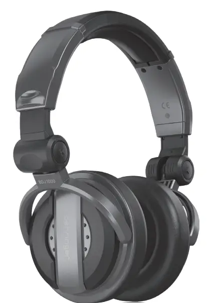 behringer BDJ 1000 High-Quality Professional DJ Headphones