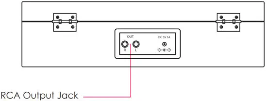VIVITAR V60067BT Suitcase Turntable Wireless Speaker - fig11