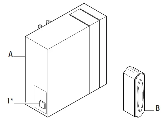 HAMPTON BAY HB-7316-00 Wireless Plug-In Doorbell Kit - Installation