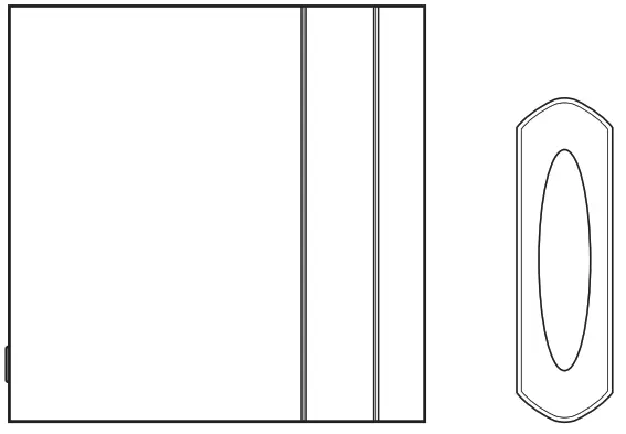 HAMPTON BAY HB-7316-00 Wireless Plug-In Doorbell Kit