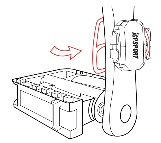iGPSPORT CAD70 DUAL MODULE CADENCE SENSOR -fig1