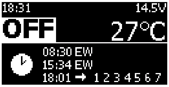 Operation mode settings