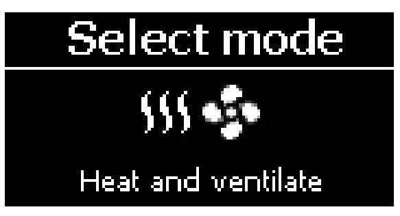 Air Heater Mode