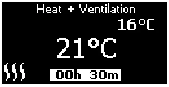 Setting Ventilation mode
