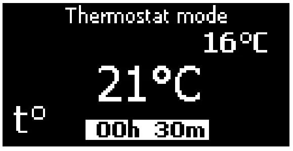Setting Thermostat mode