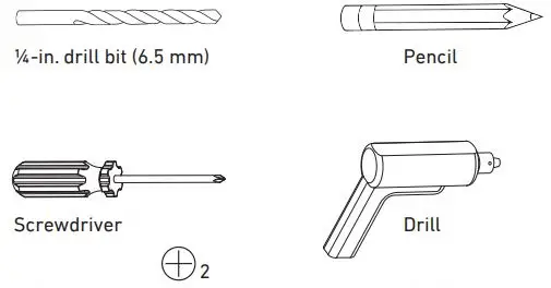 Artika 15FM-WO LED ceiling light Instruction Manual - WHAT YOU WILL NEED