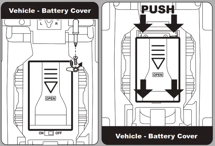 Bigfoot F150 Monster truck RC remote control - Battery and Antenna Installation2