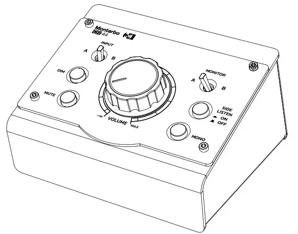 Montarbo CR 44 PASSIVE MONITOR CONTROLLER - Cover