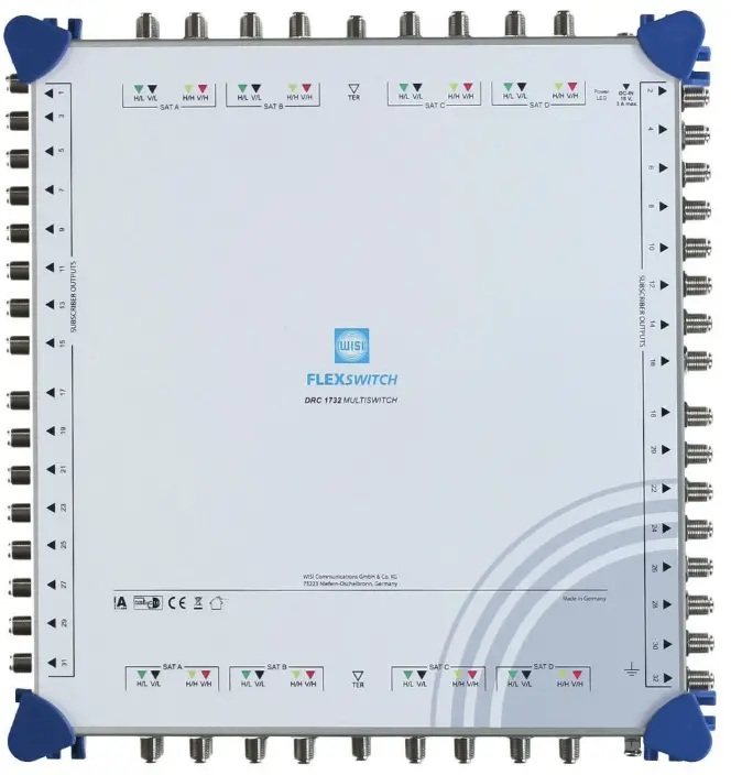 WISI DRC 17xx FLEXSWITCH Multiswitch