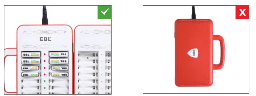 EBL C880 40 Slot Battery Charger - FIg 1