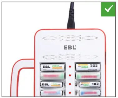 EBL C880 40 Slot Battery Charger - FIg 7