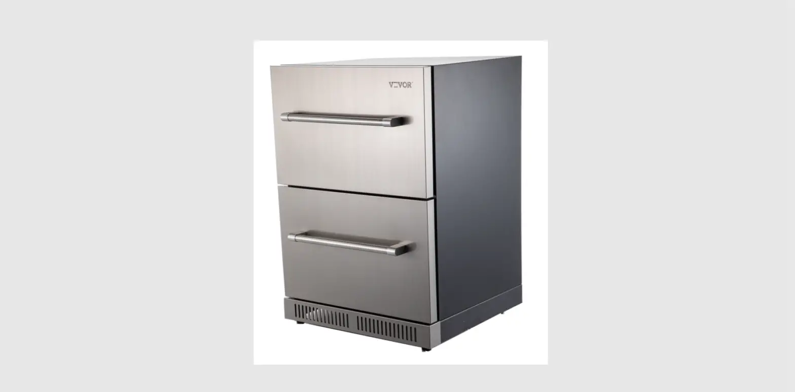 Vevor Bc-145a1eq Undercounter 5.12 Cu.ft Double Drawer Beverage Fridge Instruction Manual Vevor Bc-145a1eq Undercounter 5.12 Cu.ft Double Drawer Beverage Fridge Instruction Manual