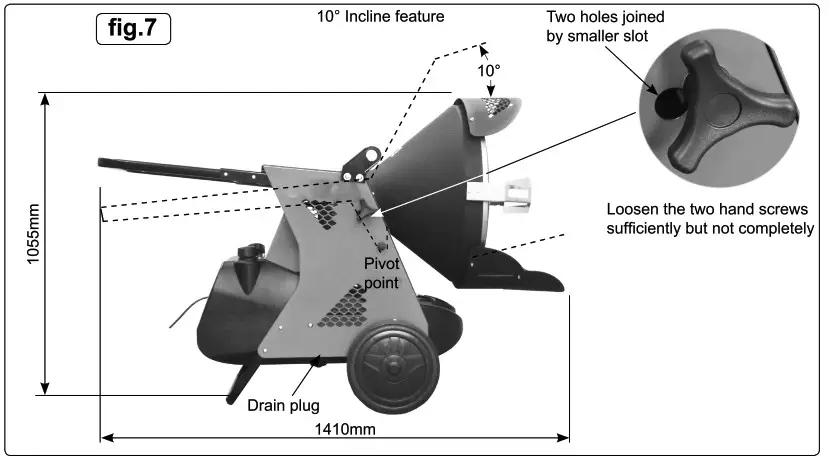 SEALEY IR55 DIESEL HEATER 45 5kW 230V INFRARED PARAFFIN - OPERATING INSTRUCTIONS