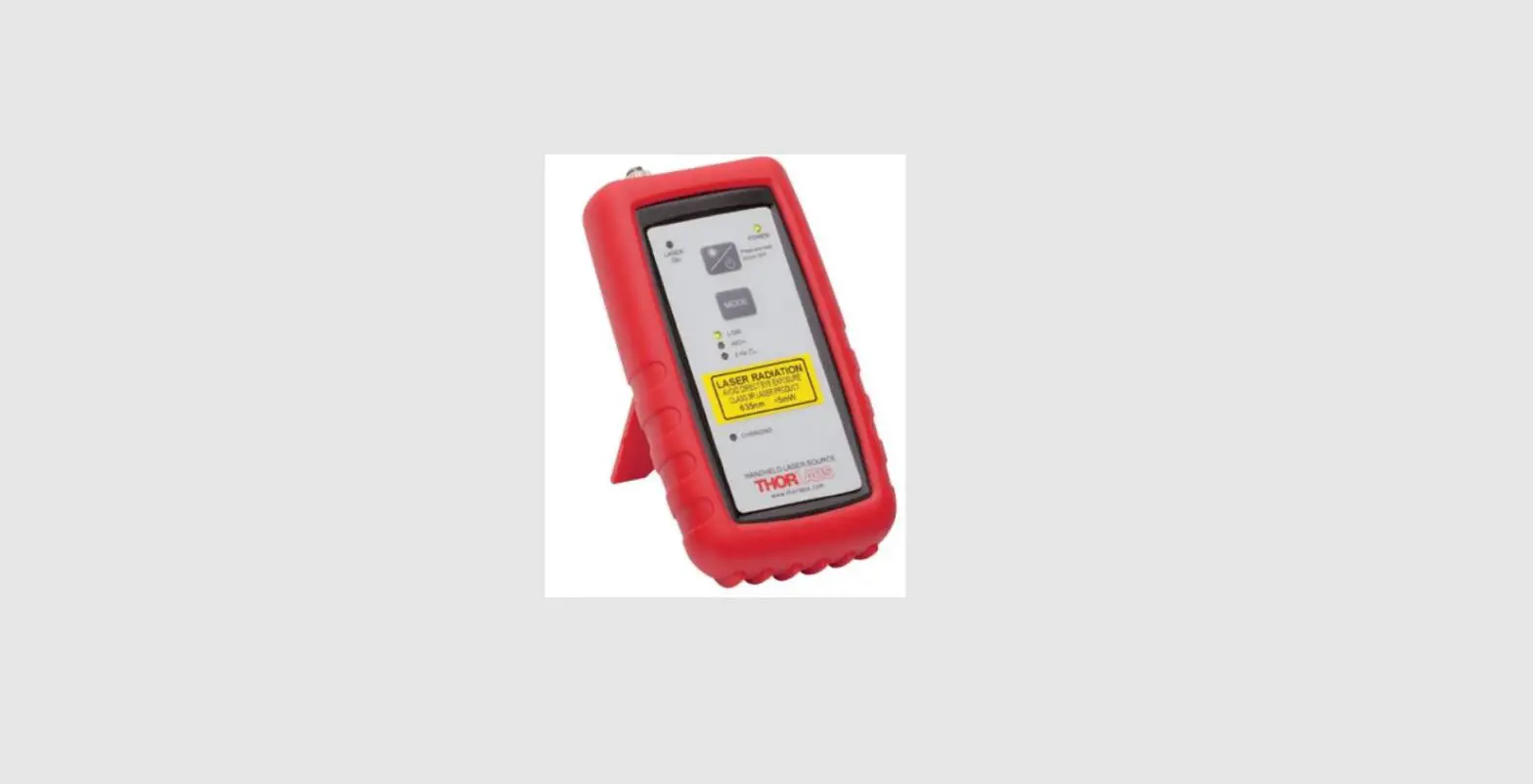 Thorlabs Hls635 Handheld Laser User Guide