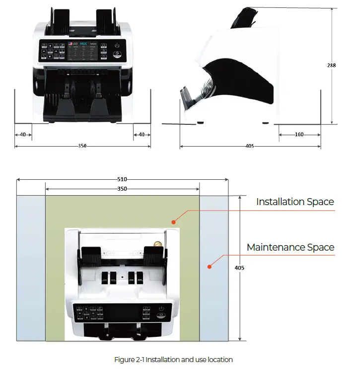 MUNBYN IMC01 Money Counter Machine-3